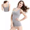 Venta Directa de Fábrica Profesional Control de Vientre y Moldeado Corporal Ropa Interior Moldeadora Corporal Sin Costuras Sin Aro de Acero con Almohadilla en el Pecho Top Moldeador Ajustado Delgado