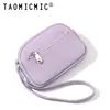 Estilo Coreano Lápiz Labial Estudiante Almacenamiento de Audífonos Billetera para Monedas Compacto Mini Llavero Colgante Multicolores Cartera de Mano