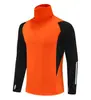 Conjunto de Ropa de Entrenamiento al por Mayor Personalizado con Logo, Estilo Nuevo Transfronterizo para Deportes al Aire Libre y Ocio, Manga Larga, Cuello Alto, para Hombres, Mujeres y Niños