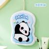 Toalla de Mano de Terciopelo de Coral con Dibujo de Panda Colgante Paño de Cocina Pañuelo Grueso Absorbente Trapo Absorbente Engrosado