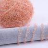 Local de fábrica 100g moda lantejoulas flash fio acrílico mão tecido fio alta qualidade roupas lã fio cílios linha