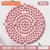Esterilla de Acupresión para Correr Ultra Lento, Almohadilla de Masaje de Pies para Uso en Interiores, Tabla Redonda de Acupresión para Meridianos de los Pies de 55 cm, para Uso en Casa