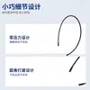 Diadema de Pelo Corto Ultra Fina Nueva 2026 para Mujeres, Diadema, Goma para el Pelo, Accesorio para la Cabeza, Negra Invisible Sin Costuras, No Aprieta, Mayoreo