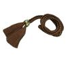 Rope para sombrero de trenza de tres hilos de jengibre, cuerda para pantalones, cuerda para cintura