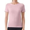 Tops Esportivos, Roupas de Yoga para Mulheres, Justas ao Corpo, Roupas Fitness Emagrecedoras, Treinamento de Corrida, Camisetas de Pilates, Manga Curta, Secagem Rápida