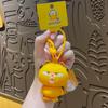 Chaveiro Criativo de Desenho Animado Garfield Bolha Boneco Autorizado de IP Pingente de Chaveiro Pequeno Presente