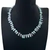 Collar de Grava de Ágata de Cristal Natural al por Mayor, Cuentas de Ágata de Cristal de Piedra Natural de Forma Irregular, Cuentas Sueltas