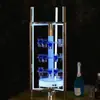 Suporte de Copo de Coquetel Luminoso para Bar KTV Suporte Criativo de Ferro para Taça de Vinho Carregamento Suporte de Copo para Uma Taça
