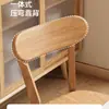 Sillas de Madera Maciza, Sillas de Comedor, Mesas y Sillas de Comedor para el Hogar, Sillas con Respaldo de Estilo Nuevo Simple Comercial, Taburetes de Madera Retro Especiales para Restaurante
