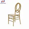 Silla de Madera de Bambú al por Mayor Directo Silla de Boda Exterior Europea Silla de Comedor de Haya Dorada Fénix Silla de Hotel de Madera Maciza