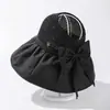 Sombrero Transpirable para el Sol para Mujer, Sombrero Popular para Protección Solar al Aire Libre para Primavera y Verano, Sombrero Versátil para Protección Solar, Sombrero de Pescador con Lazo