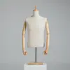 Adereços de Modelo Torso Masculino Manequim Loja de Roupas Terno Vestido de Festa Suporte de Exibição Janela Manequim de Corpo Inteiro Suporte