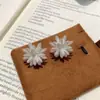 Pendientes Vintage de Espiga de Trigo Dorada para Mujer, Clavillos Tridimensionales de Alta Gama Estilo Francés, Pendientes de Diseñador de Nicho, Nuevo Modelo 2026