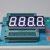 Tubo Digital de 4 Dígitos de 0,8 Polegadas, Display Digital Branco de Alto Brilho, Grande Display Digital de Relógio de 4-8 Dígitos de Dupla Fileira com 12 Pinos