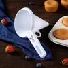 Dispensador de embudo para crema, dispensador de crema y chocolate de mano, separador, embudo medidor para pasteles, herramienta para hornear
