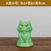 Nuevo juguete de regalo de estilo chino de piedra Taishan Gangdang, decoración de escritorio para el hogar, adornos de la suerte de tamaño pequeño, adornos creativos de danza del león.
