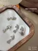 Acessórios para Nail Art Ano Novo do Cavalo Zircônia, Estilo Levemente Luxuoso, Cor Dourada, Trazem Riqueza Instantânea, Liga Metálica Brilhante Incrustada com Diamantes, Diamantes para Unhas Atacado