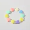 Pulseras de cuentas transfronterizas para niños, Pulseras para niñas pequeñas, Pequeños accesorios exquisitos, Accesorios personalizados estilo princesa de colores macarrón