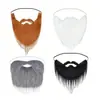 Amazon Fiesta de Halloween Disfraz Barba Papá Noel Cabello Largo Blanco Negro Gris Barba Grande