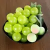 Plato de Frutas Creativo Estilo Japonés Imitación Madera Grano Sala de Estar Hogareño Snack Fruta Seca Plato de Exhibición Nuevo Plato de Frutas de Alto Valor