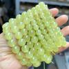 Jingdong joias pulseira de jade de gelo natural Tianshan Cui minério bruto polido pulseira de anel único estilo frio para meninas atacado