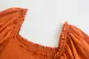 2021 Otoño Estilo Europeo y Americano Nuevas Ideas para Mujer Vestido Ajustado Delgado con Lazo 9469
