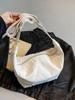 Bolso de tela de nailon de gran capacidad para comercio exterior para mujer 2025 Nuevo casual simple bandolera moderno moda verano bolso dumpling