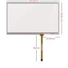 Tela Sensível ao Toque Resistiva de 7 polegadas ~ 7,1 polegadas 165*100 Adequada para Tela LCD Tela LCD Controle Industrial Tela Sensível ao Toque Resistiva de Quatro Fios