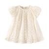 Saia Princesa Elegante de Verão de Alta Qualidade Novo Vestido Infantil para Bebês Meninas de Um Mês