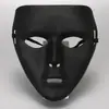 Máscara de Halloween de cara completa, máscara de cuadrícula blanca y negra para street dance, accesorio de utilería para fiesta de máscaras, cosplay, terror, actuación divertida