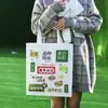 Bolsa de Lona Personalizada con Logo de Alta Gama para Corporativo, Banco, Escuela, Publicidad y Promoción, Bolsa de Lona de Gran Capacidad