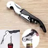 Sacacorchos de camarero, Abrebotellas multifuncional de acero inoxidable para vino y cerveza, Abrelatas para cocina y bar