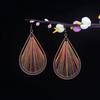 Aretes Turquesa Bohemios Europeos y Americanos Retro Búho Geométricos Atrapasueños Pluma Borla Aretes Mujeres