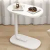 Prateleira de cabeceira da moda, mesinha redonda pequena, mesa lateral simples para uso doméstico ao lado do sofá, mesa de centro, criado-mudo minimalista moderno para quarto