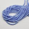 Cuentas de cristal de color AB plateado de 4 mm para joyería DIY accesorios de borla accesorios de ropa cuentas sueltas venta al por mayor directa