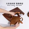 Bolsa para Archivos A4 Maletín de Negocios Bolso de Cuero para Portátil Bolsa para Archivos Bolsa para Almacenamiento de Contratos Se Puede Personalizar con Impresión de Logo