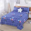 Sábanas de sarga gruesa hipoalergénicas ropa de cama individual para dormitorio estudiante cómoda sin bolitas fabricante de sábanas venta al por mayor