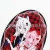 Bottons Personalizados de Folha de Flandres, Produtos de Desenho Animado e Anime, Bottons Duplo Flash com Glitter Prata Escovado, Bottons Feitos Sob Medida