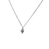 Collar de Perlas de Plata de Ley S925 con Diseño Original Kaiming para Mujer, Cadena para Clavícula Estilo Minimalista, Accesorio de Lujo Ligero de Nicho de Gama Alta