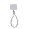 Fabricantes de cordones para teléfonos móviles al por mayor moda silicona flor con cuentas colgante cadena para teléfono móvil accesorios universales para teléfonos móviles cuerda para teléfono móvil