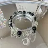 Arcoíris de verano ~ pulsera de nicho de color pequeño y fresco dopamina pulsera elástica de alta gama para mujer de verano al por mayor