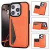 Aplicable Transfronterizo Apple 16 Color Puro Soporte con Ranura para Tarjeta Funda de Negocios Comercio Exterior Lado Tarjeta Paquete Completo Funda para Teléfono Móvil Apple