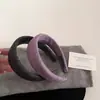 Diadema de Lana de Alta Gama para Otoño e Invierno con Borde Ancho y Cabeza de Esponja, Elegante y con Estilo Accesorio para el Cabello, Suave y Versátil, Pinza para el Cabello de Top