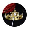 Nova Coroa Tiara Acessórios de Coroa Bela Princesa Coroa Infantil Festa de Aniversário Bolo Flor Decoração Ornamentos