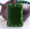Colgante Pixiu de Imitación de Alta Calidad con Colgante de Jade Blanco de Mongolia Exterior, Joyería de Jade, Suministro de Regalos en Vivo