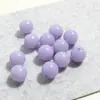 Contas Redondas de Resina com Furos Retos, Estilo Chinês Degradê, Novas Pulseiras DIY Estilo Chinês, Contas Soltas Cor Café Outono e Inverno, Cores de Contas para Pulseiras Artesanais DIY