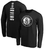 Transfronterizo James Ou Texto Carta Curry Manga Larga Impresión 3D Hombres Deporte Secado Rápido Camiseta Deportiva de Baloncesto Nba