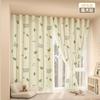 Cortina de Tela con Velcro Impresa para Gabinete Cortina de Puerta de Dibujos Animados para Habitación Infantil Cortina Divisoria Cortina Media Cortina para Baño Dormitorio