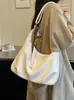 Yue Zi 2026 Otoño Temprano Nueva Bolso Cruzado de Hombro de Gran Capacidad Retro Bolso Tote de Moda Tendencia Bolso Sencillo de Axila