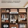 Armario modular, nuevo estilo 2026 para casa, dormitorio y habitaciones de alquiler; armario de almacenamiento de madera, guardarropa colgante simple y resistente.